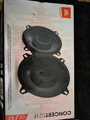 NEW JBL521F Concert Series 5-1/4" Coaxial 2-Way Car Stereo Speakers 5.25" - Image 1 of 3
