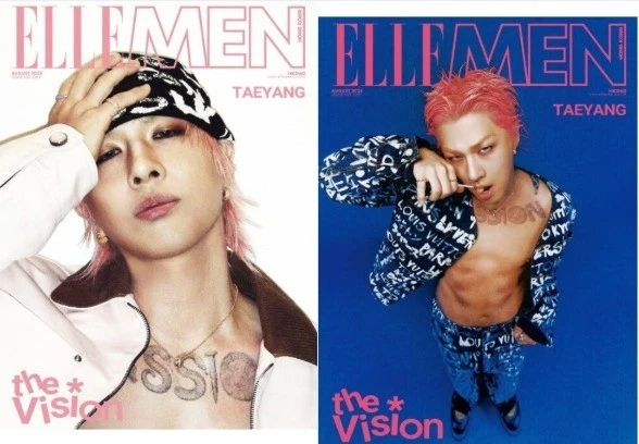 ELLE MEN Hong Kong Magazine 2025 August BINGBANG Taeyang - Image 1 of 1