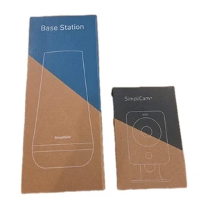 SimpliSafe Home Security Base Station GEN3 BS3W & SimpliCam SSCM1 Brand New - Picture 1 of 3