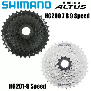 Shimano Altus CS HG200-7/8/9 HG201-9 Gang Kassette MTB Fahrrad Freilauf mit Werkzeug - Bild 1 von 16