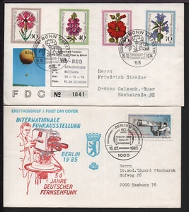 ✔️ GERMANY 2 X FDC COVERS - Picture 1 of 1