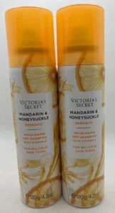 Victoria's Secret Mandarin & Honeysuckle Nourishing Dry Shampoo 4.2 Oz x2 - Picture 1 of 1