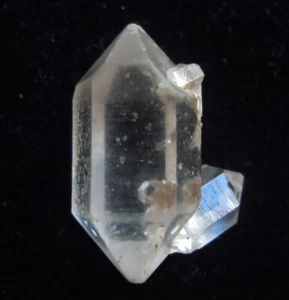 BITERMINATED QUARTZ (QU130/3) Mineral from Lechang Mine, China - Picture 1 of 9