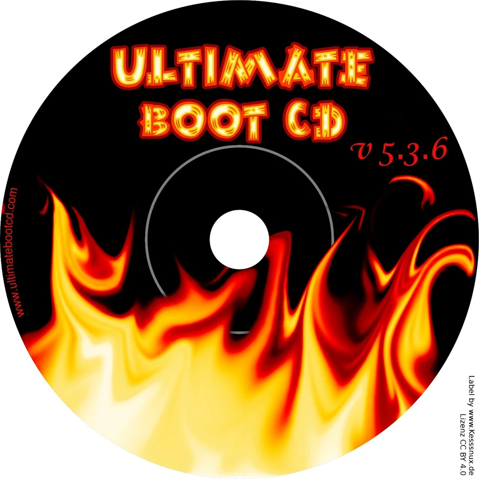 Ultimate Boot CD UBCD Boot Disk  - Image 1 of 2