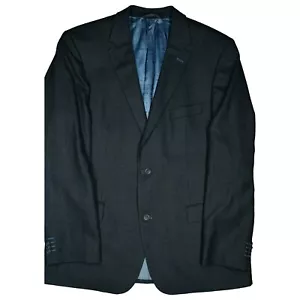 HUGO BOSS Herren Jacke Sakko Blazer Anzug Business edel 54 XL marine dunkel Blau - Picture 1 of 3