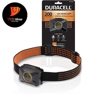 Faro LED Duracell 200 lúmenes - 3 pilas AAA incluidas Foto 1 de 2