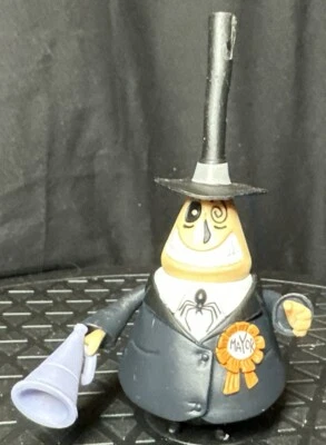 Figura Funko Mayor Pesadilla Antes de Navidad 3 3/4 Pulgadas Reacción 2014 Foto 1 de 4