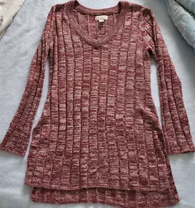 Lightweight Sweater by Canyon River Blues, Long-Sleeve V-Neck, USA Recycled - Picture 1 of 5
