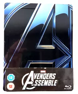 Avengers Assemble: Marvel Steelbook Blu-ray with picture sleeve mint condition - Picture 1 of 2