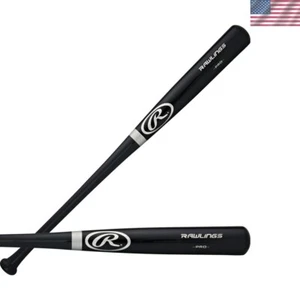 Durable Adirondack Black Wood Bat - 33" Length - Ideal for Competitive Players - Picture 1 of 3