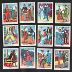 Fashion Through The Ages 1932 Rare French Pupier Chocs Card Set Costume Dres
