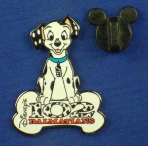102 Dálmatas Domino con Cachorro de Hueso DS en Tarjeta Pin # 3121 - Imagen 1 de 5