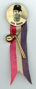 Brooklyn Dodgers DUKE SNIDER 1 3/4" PM10 Collector Pin ORIGINAL w/Charms - Picture 1 of 1