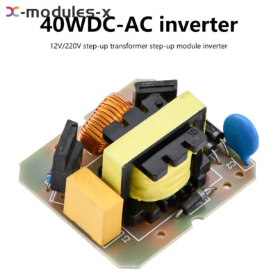 40W DC-AC Inverter Power Supply 12V to 220V Step Up Transformer Boost Module New - Image 1 of 4
