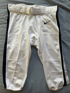 NWT Men’s Nike Stock Vapor Pro Game White Football Pants Size L CI3771-107 $75 - Picture 1 of 4