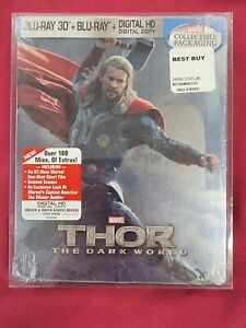 Thor: The Dark World (Blu-ray 3D+ Blu-Ray + Digital Copy, Steel book