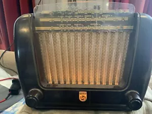 RARE Philips Vintage BX297U Tube Radio 1949 - Picture 1 of 23