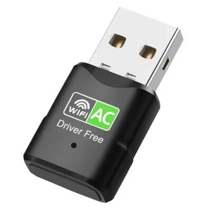 600Mbps USB WiFi Adapter Dual Band 2.4G 5Ghz 802.11AC Network V7V1 Wireless C9C4 - Picture 1 of 12