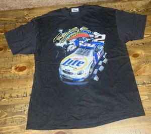 Chase Mens XL  Rusty Wallace Miller Lite NASCAR T- Shirt never worn - Picture 1 of 7