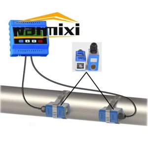 Medidor de flujo ultrasónico sensor temperatura ambiente IP68 sonda de medición impermeable - Imagen 1 de 11