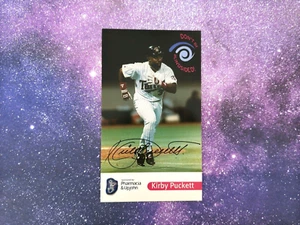 Kirby Puckett Minnesota Twins 1997 SGA Glaucoma Don't Be Blindided Jumbo Karte - Bild 1 von 4