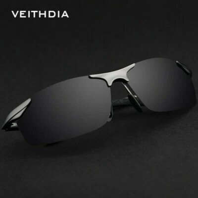 VEITHDIA Aluminum HD Polarized Sunglasses For Men Cycling Driving Sports Glasses - Image 1 of 4