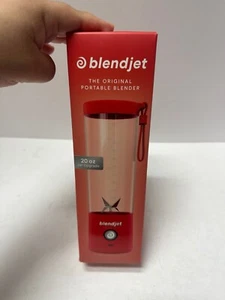 NEW RED BlendJet 2 Portable Rechargeable 20 oz Blender for Shakes Smoothies +