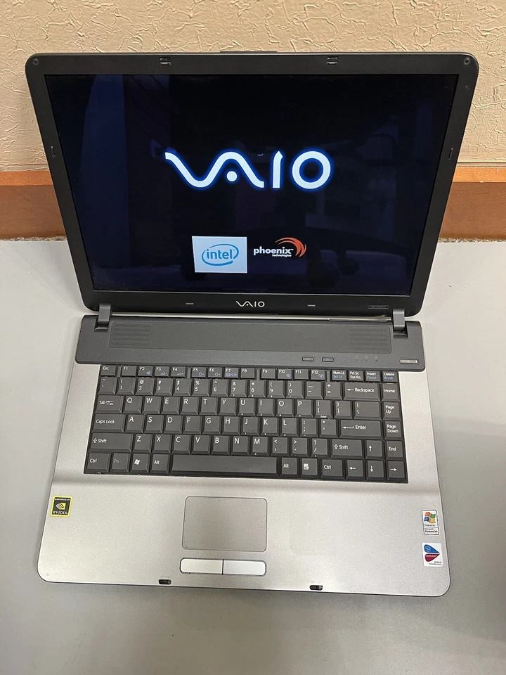 Sony VAIO PCG-7G2L 2GB RAM 120GB HDD NVIDIA BIOS TESTED - Image 1 of 4