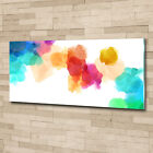 Tulup Acrylic Glass Print Wall Art Image 125X50cm   Colorful Spots