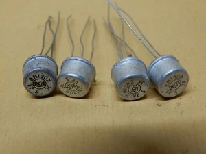 RCA 2N1302 Germanium NPN Transistors Qty 4 NOS Sample Hfe Shown - Picture 1 of 4