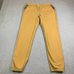 Howler Bros Mellow Mono Sweatpants Mens Large Yellowish Brown French Terry - Picture 1 of 11
