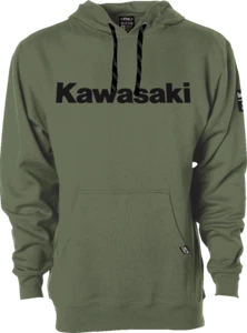Factory Effex Kawasaki Squad Pullover Army Green - Picture 1 of 1