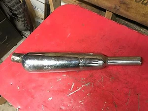 BSA Exhaust Pipe Muffler Triumph Wassell Bates B25 B44 B50 A65 T120 - Picture 1 of 6