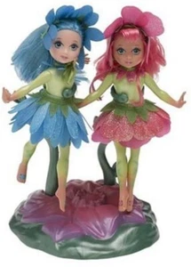 Barbie Fairytopia: Quilla & Questina. Bambole Doll 13 cm. Mattel 2004 - Foto 1 di 7