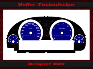 Tachimetro per BMW F01 F06 F10 F12 F13 Alpina grande display 200 Mph a 330 K - Foto 1 di 7