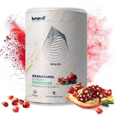BRANDL Granatapfel Kapseln hochdosiert | 1.500 mg Granatapfel-Extrakt pro Portion