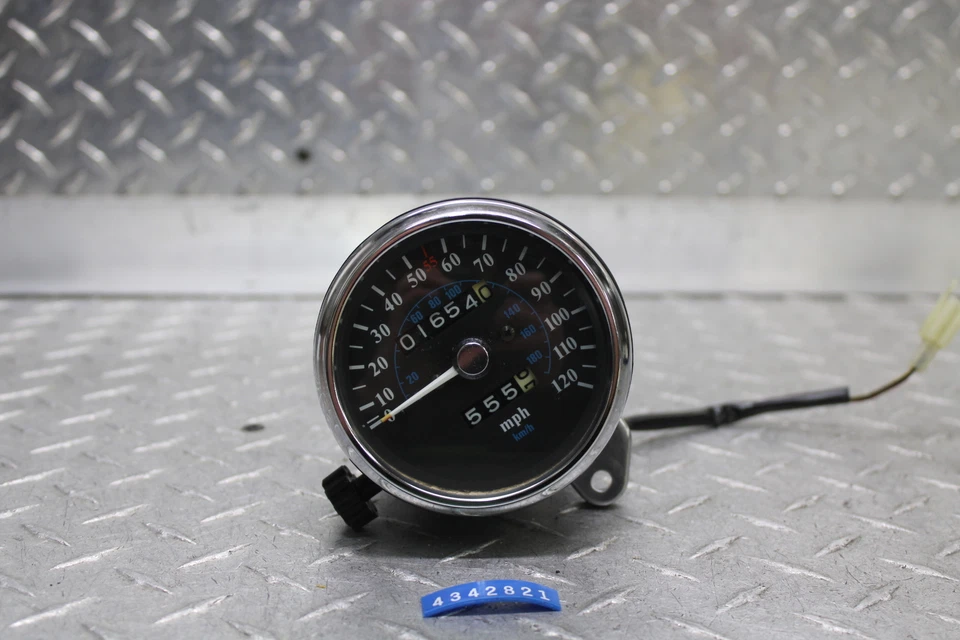 Kawasaki Vulcan 500 1994 calibre EN500A Speedo 25001-1704 1.654 millas funcionamiento video Foto 1 de 4