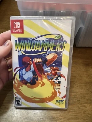 Windjammers (Nintendo Switch) Limited Run Games Variant Cover  - Image 1 of 2