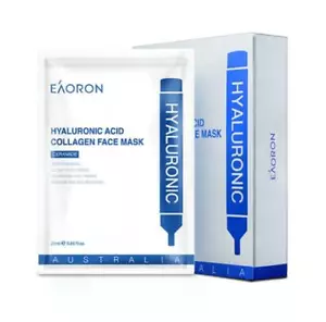 Eaoron Hyaluronic Acid Collagen Hydrating Face Mask ~ 5 Sheets  - Picture 1 of 1