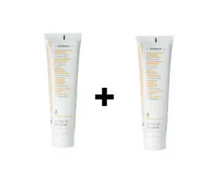 KORRES HAIR MASK FOR COLORED HAIR 2x125ML New-Fast Shipping - Picture 1 of 3