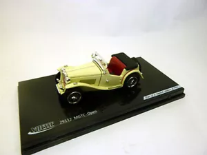 29112 Vitesse 1:43 MGTC Open Beige - Picture 1 of 1