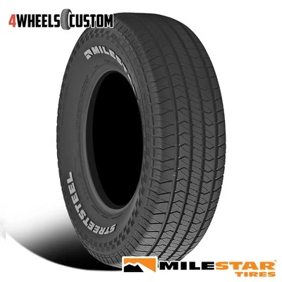 1 X New Milestar Streetsteel 255/70R15 108T Track & Competition Tire - Image 1 of 4
