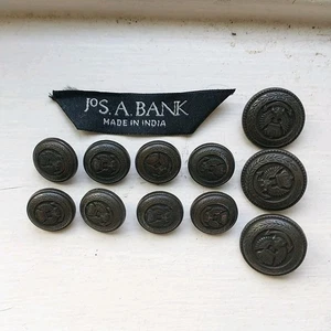 JosA Bank Bronze Adler Ersatzknöpfe Anzug Blazer Sport Mantel 11er Set - Bild 1 von 7