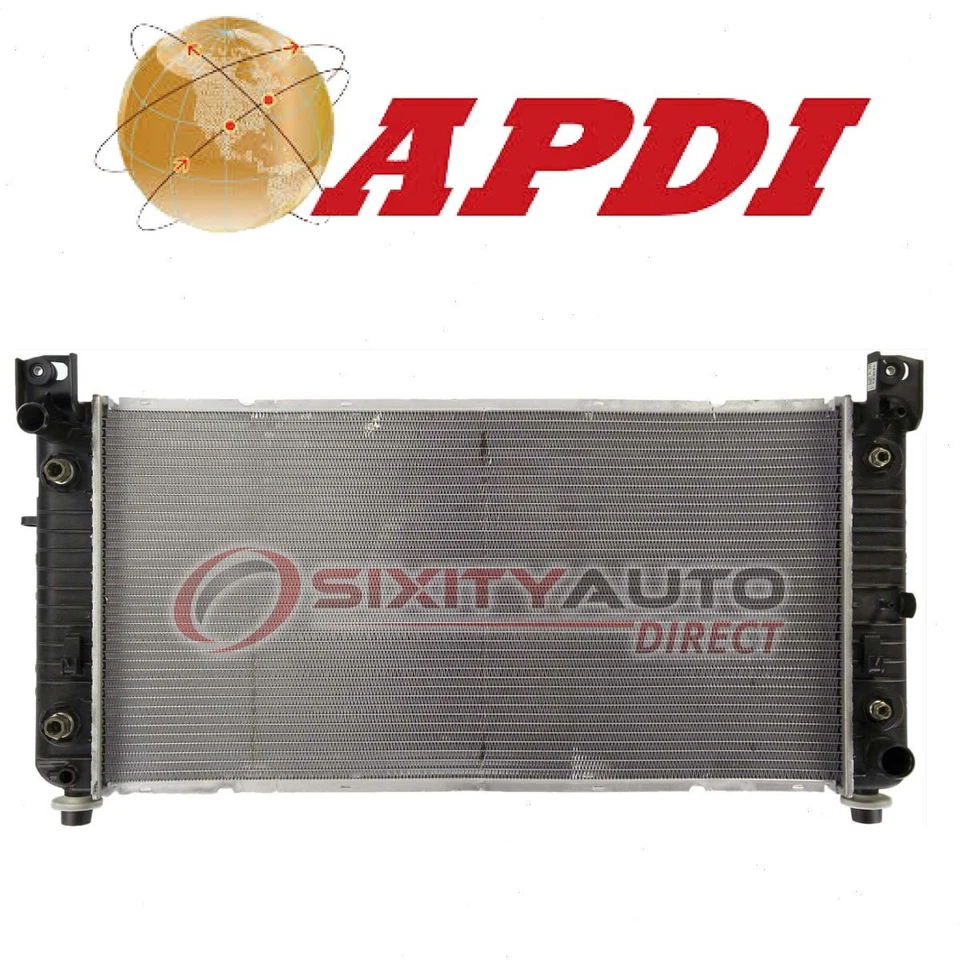 APDI Radiator for 2001-2006 Chevrolet Silverado 1500 HD - Cooler Cooling ym Foto 1 de 4