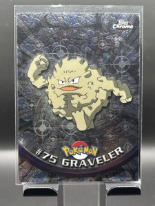 Tarjeta Pokémon cromada GRAVELER #75, Serie 1 - 2000, Topps TV Animación Edition - Imagen 1 de 2