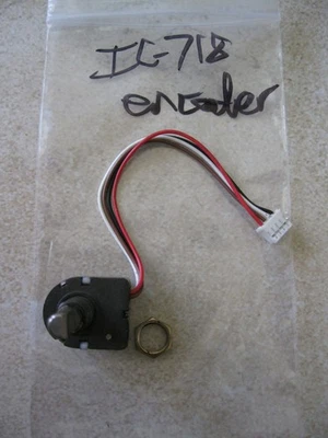 Icom IC-718 Original VFO Encoder in Excellent shape, turns smoothly, no skipping - Image 1 of 4