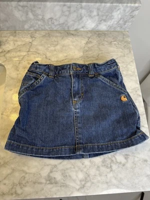 Falda vaquera vintage Carhartt niñas azul talla 5 niños niña niña  Foto 1 de 4