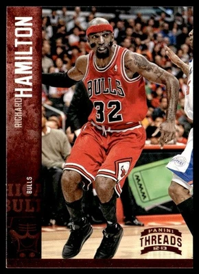 2012-13 Panini Threads Richard Hamilton Chicago Bulls #19 - Image 1 of 2