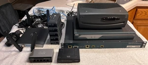 Cisco Network Equipment Lot WLC4402, 1841, 1751 Routers, Switches, WAP, Injector - Afbeelding 1 van 18