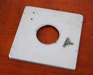 GRAFLEX LENS BOARD FOR 4X5 PACEMAKER GRAPHIC, 34MM HOLE/225687 - Picture 1 of 1